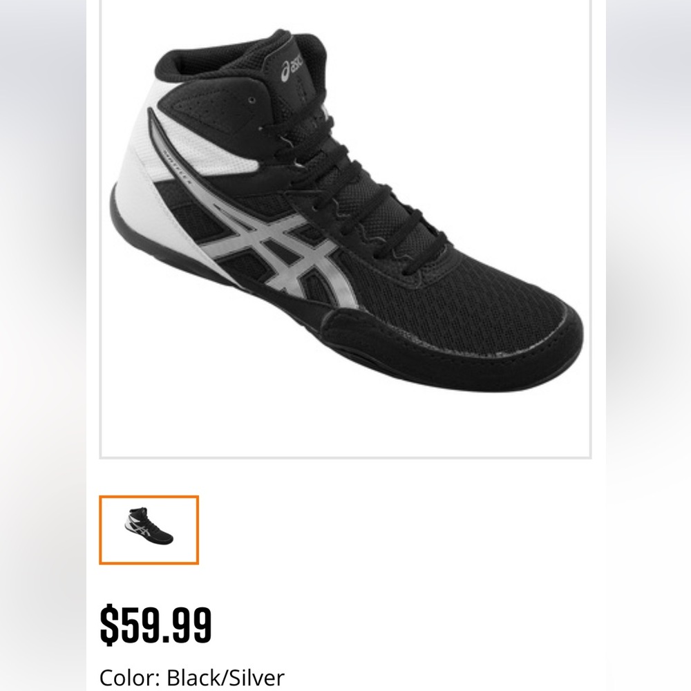 ASICS men’s wrestling shoes SIZE 10